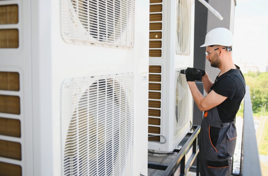 Preparing Your Property For A New Heat Pump System: Site Requirements 2 heat pump installation
